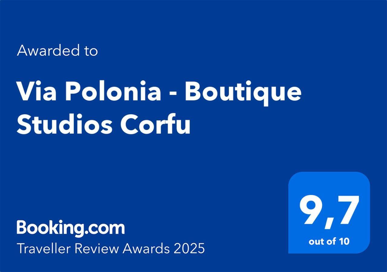 Via Polonia - Boutique Studios Corfu 아기오스 게오르기오스 외부 사진